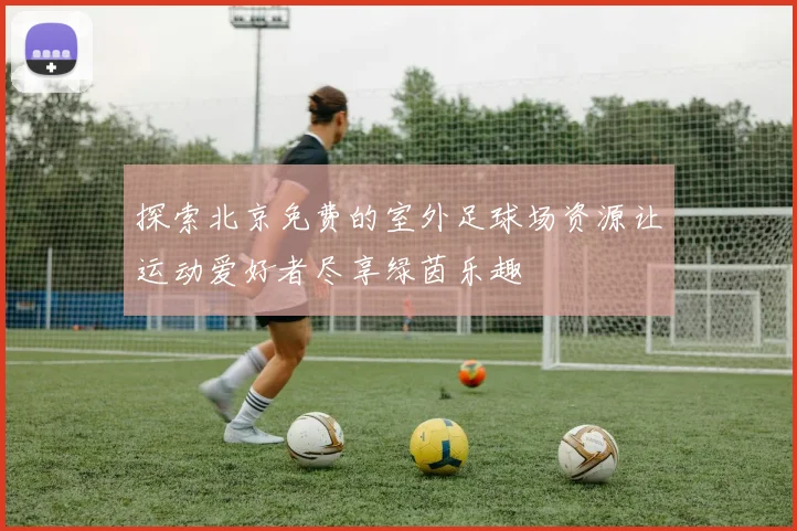 探索北京免费的室外足球场资源让运动爱好者尽享绿茵乐趣
